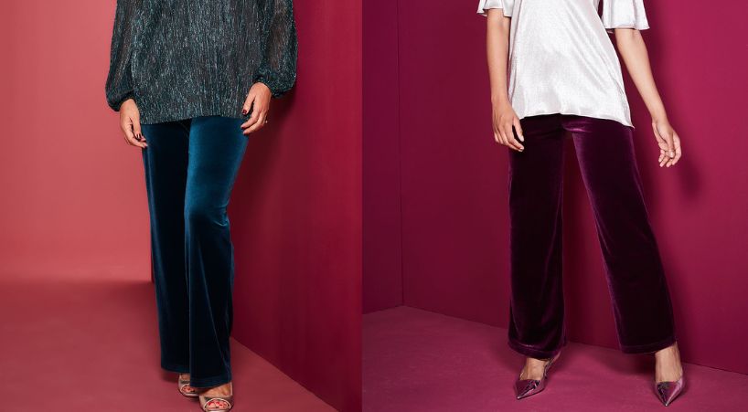 Популярні фасони велюрових брюк у 2024 році